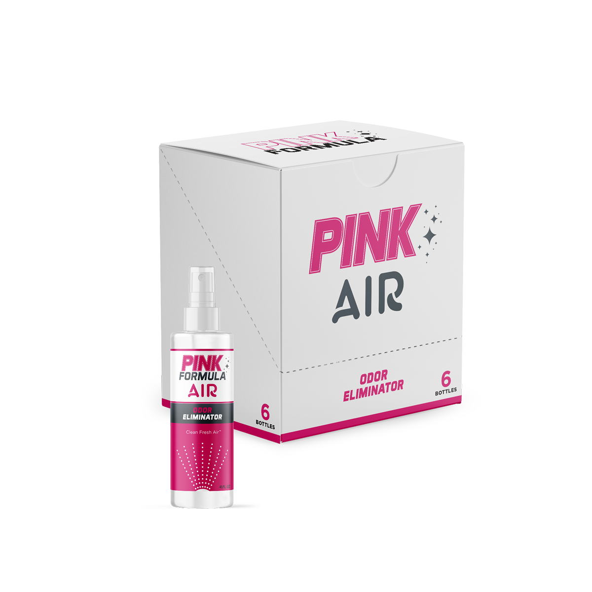 Air - Odor Eliminator - 4 oz - 6/ct - Display - (Case)