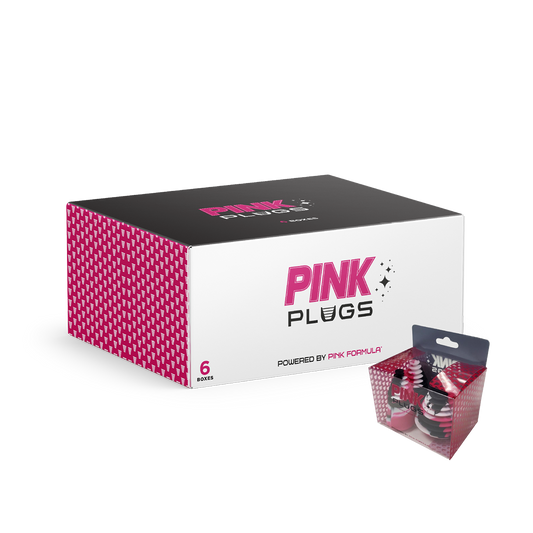 Pink Plugs - Bong Plugs - 6/ct - Display - (Case)