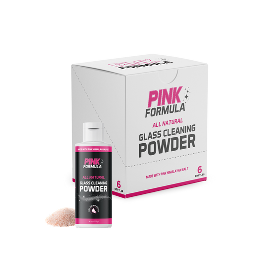 Pink Powder - All-Natural Glass Cleaner - 4oz - 6/ct - (Case)