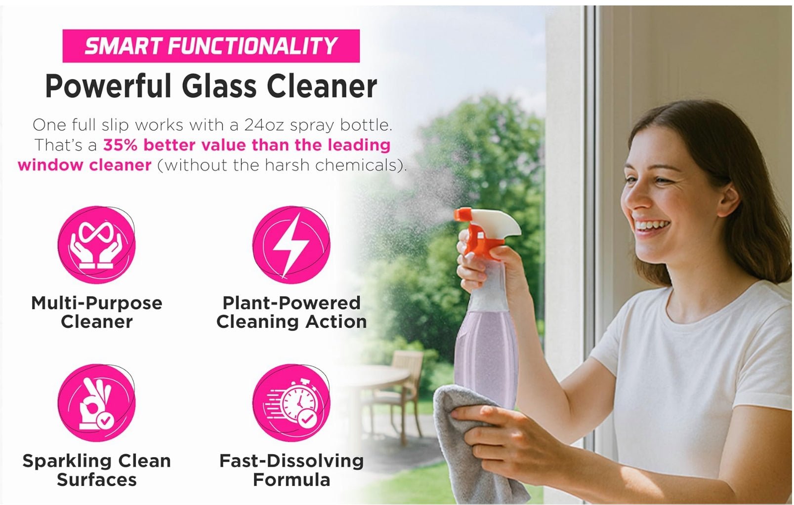Pink Slips - All Purpose Cleaner - Makes 120 FL oz - Cleaner - Pink Formula